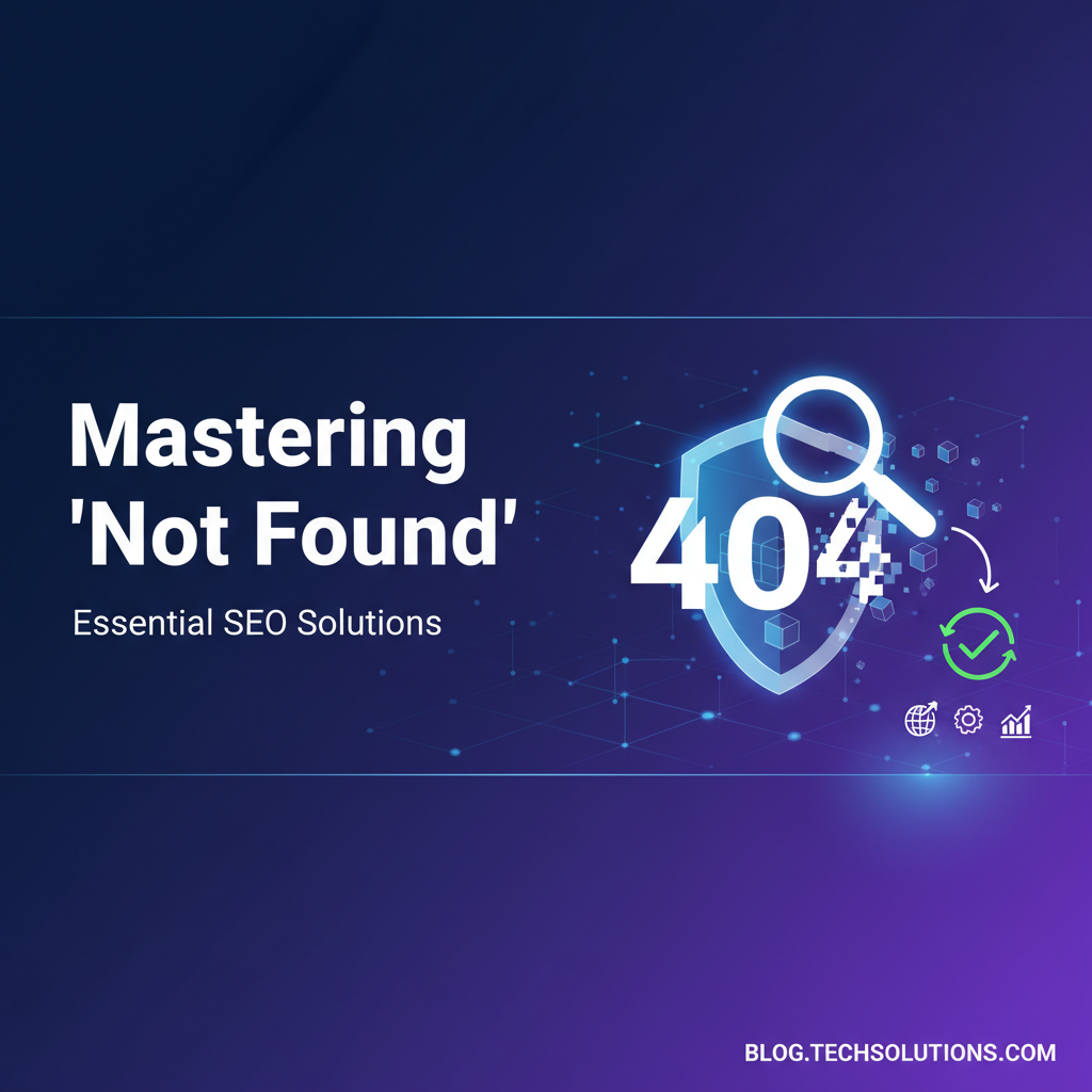 Mastering "Not Found": Essential SEO Solutions