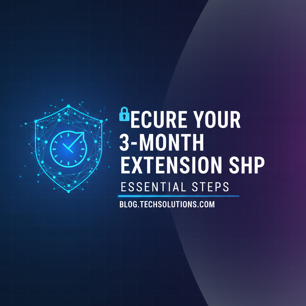 Secure Your 3-Month Extension SHP: Essential Steps