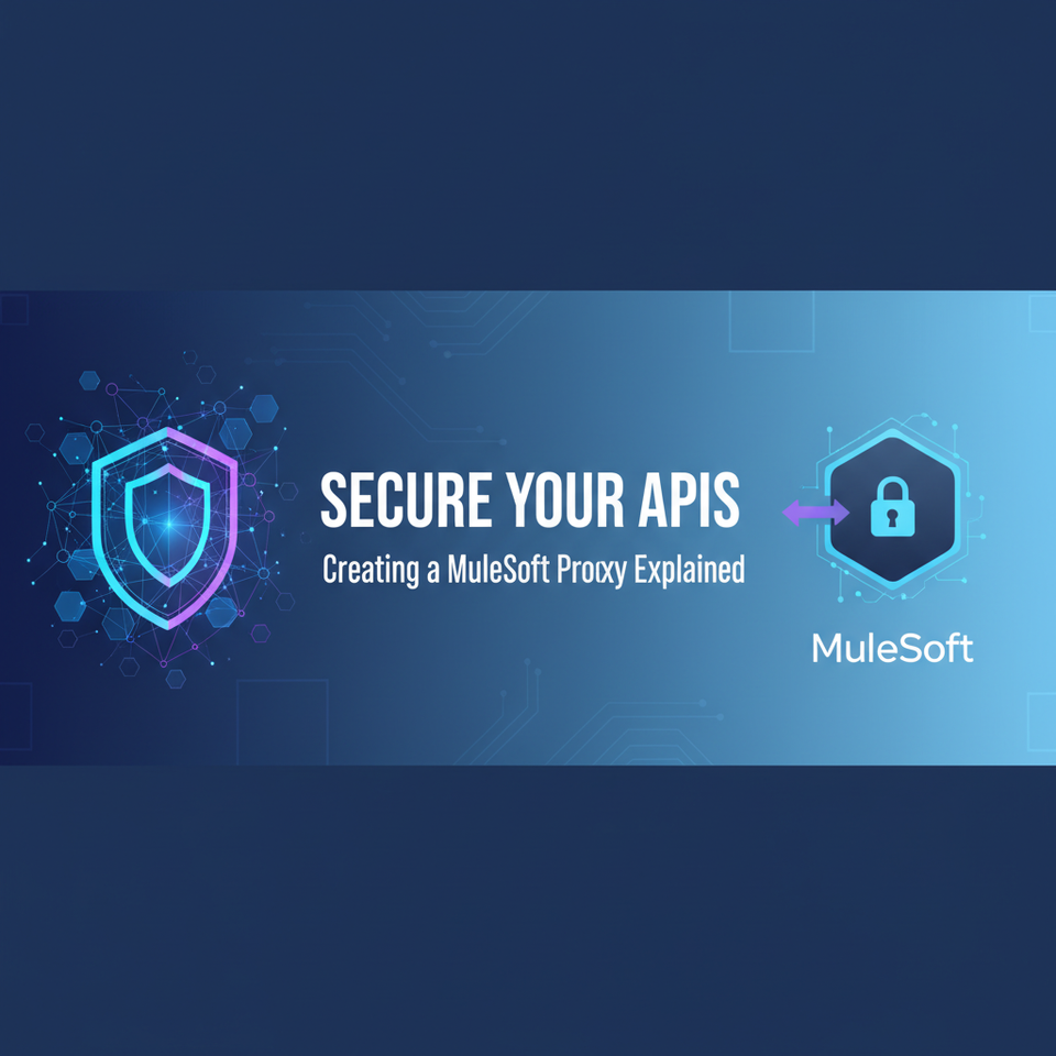 Secure Your APIs: Creating a MuleSoft Proxy Explained