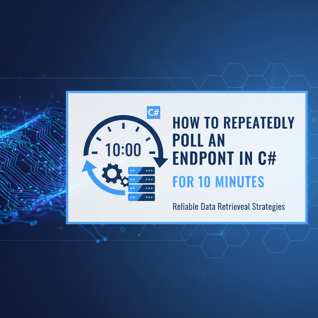 How to Repeatedly Poll an Endpoint in C# for 10 Minutes