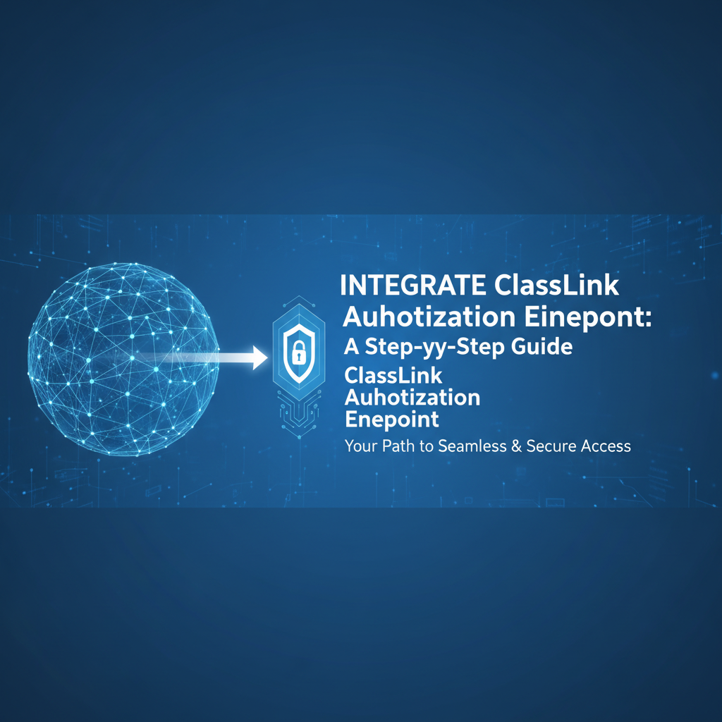 Integrate ClassLink Authorization Endpoint: A Step-by-Step Guide