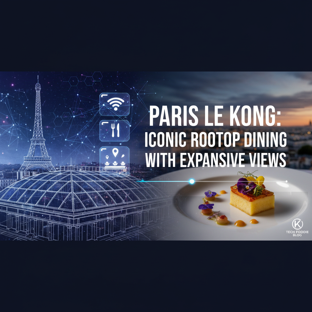 Paris Le Kong: Iconic Rooftop Dining with Stunning Views