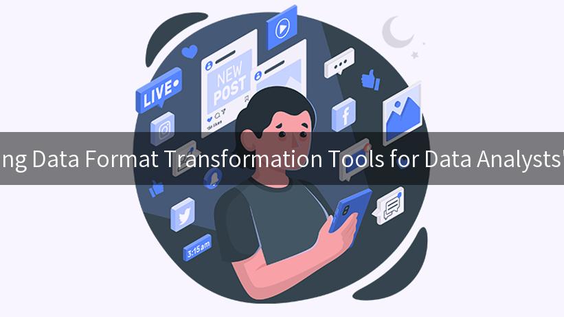 Discovering Data Format Transformation Tools for Data Analysts' Success