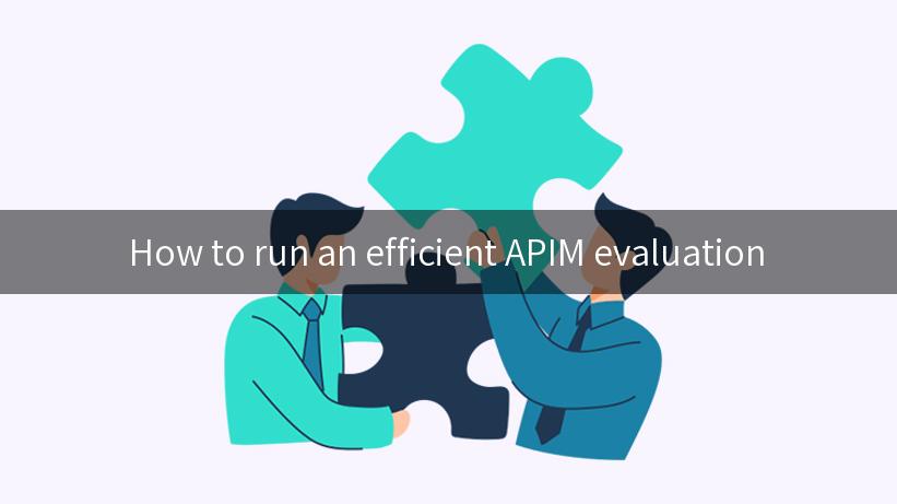 How to run an efficient APIM evaluation